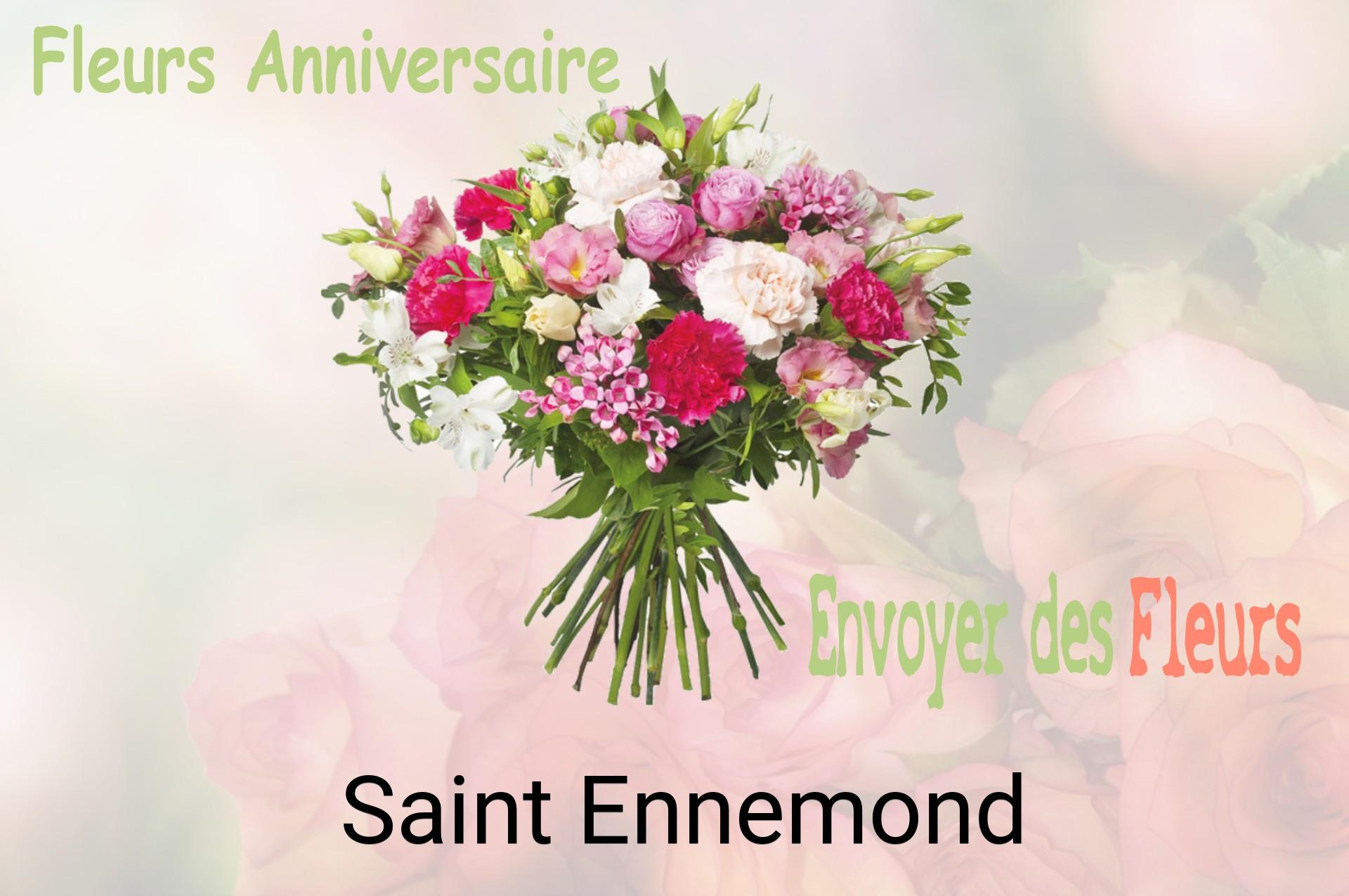 Bouquet de fleurs d’anniversaire livré à Saint-Ennemond