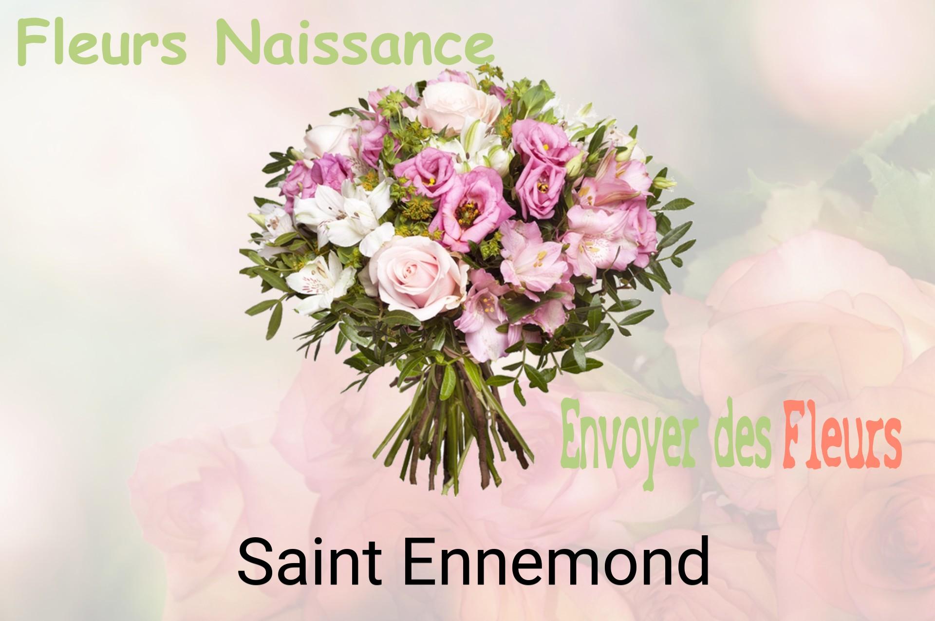 Bouquet de fleurs de naissance livré à Saint-Ennemond